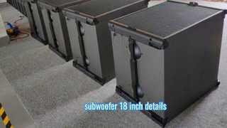 video of 18 subwoofer components